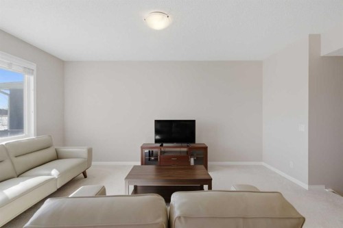 1456 Livingston Way Ne, Calgary, AB - Indoor Photo Showing Living Room