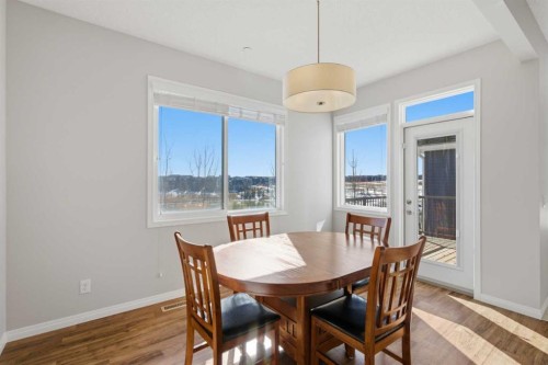 1456 Livingston Way Ne, Calgary, AB - Indoor Photo Showing Dining Room