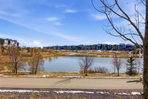 1456 Livingston Way Ne, Calgary, AB - Outdoor With Body Of Water With View