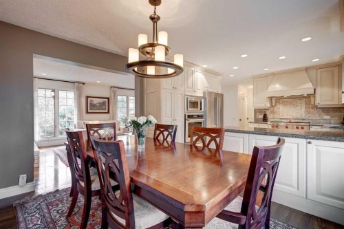 103 Pump Hill Place Sw, Calgary, AB - Indoor Photo Showing Dining Room