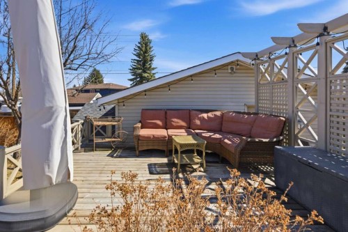 948 Canaveral Crescent Sw, Calgary, AB - Outdoor With Deck Patio Veranda