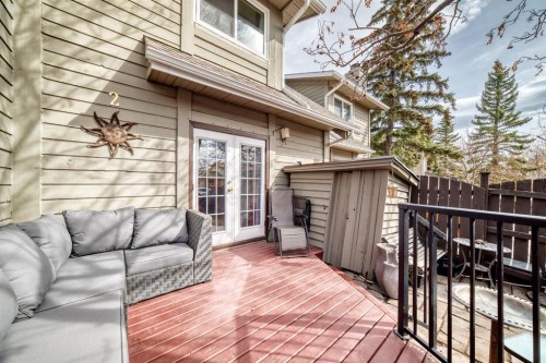 2-6503 Ranchview Drive Nw, Calgary, AB - Outdoor With Deck Patio Veranda With Exterior