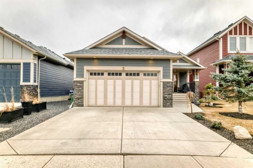 3 Cimarron Springs Circle, Okotoks, AB - Outdoor With Facade