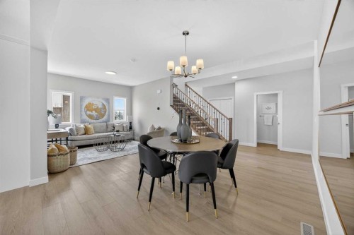 67 Versant Way Sw, Calgary, AB - Indoor Photo Showing Dining Room