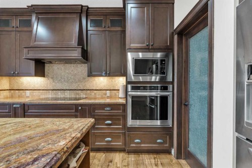 8 Legacy Terrace Se, Calgary, AB - Indoor Photo Showing Kitchen With Upgraded Kitchen