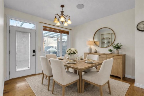 8 Legacy Terrace Se, Calgary, AB - Indoor Photo Showing Dining Room