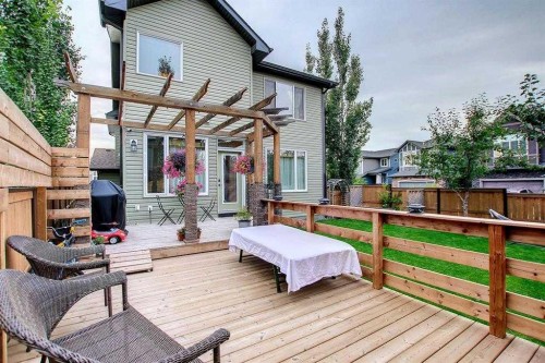 8 Legacy Terrace Se, Calgary, AB - Outdoor With Deck Patio Veranda
