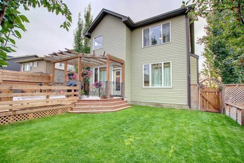 8 Legacy Terrace Se, Calgary, AB - Outdoor With Deck Patio Veranda