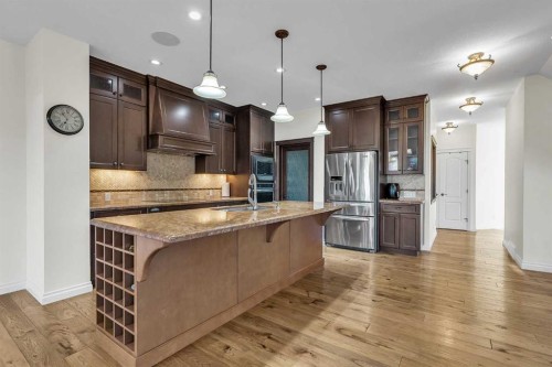 8 Legacy Terrace Se, Calgary, AB - Indoor Photo Showing Kitchen With Double Sink With Upgraded Kitchen