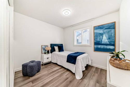 244 Coverdale Court Ne, Calgary, AB - Indoor Photo Showing Bedroom