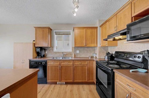 260 Covebrook Place Ne, Calgary, AB - Indoor Photo Showing Kitchen With Double Sink