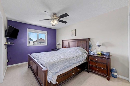 260 Covebrook Place Ne, Calgary, AB - Indoor Photo Showing Bedroom
