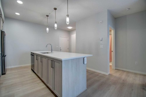 5121-20295 Seton Way Se, Calgary, AB - Indoor Photo Showing Kitchen