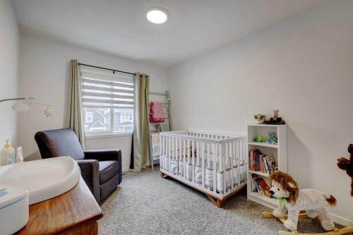 314 Midgrove Link Sw, Airdrie, AB - Indoor Photo Showing Bedroom