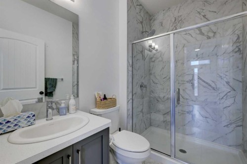 314 Midgrove Link Sw, Airdrie, AB - Indoor Photo Showing Bathroom