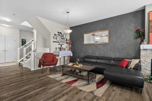 204 Walden Parade Se, Calgary, AB - Indoor Photo Showing Living Room