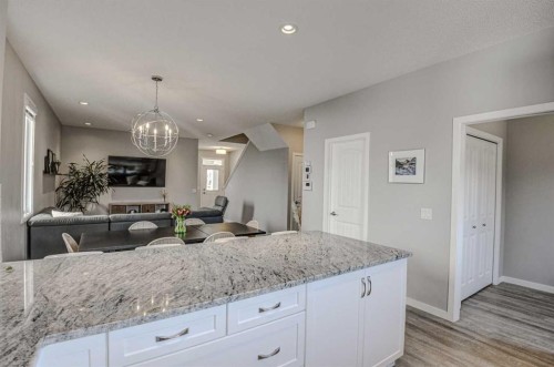 52 Masters Link Se, Calgary, AB - Indoor Photo Showing Kitchen