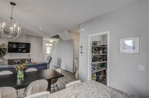 52 Masters Link Se, Calgary, AB - Indoor Photo Showing Dining Room