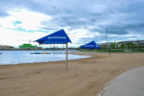 52 Masters Link Se, Calgary, AB - Outdoor With Body Of Water With View