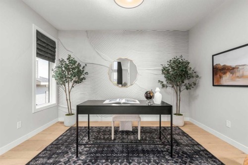 291 Rivercrest Way, Cochrane, AB - Indoor Photo Showing Office