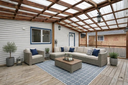 107 Nottingham Road, Calgary, AB - Outdoor With Deck Patio Veranda With Exterior