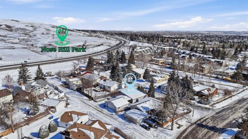 107 Nottingham Road, Calgary, AB - Outdoor With View