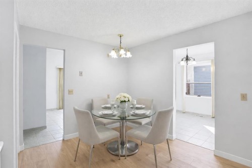 107 Nottingham Road, Calgary, AB - Indoor Photo Showing Dining Room