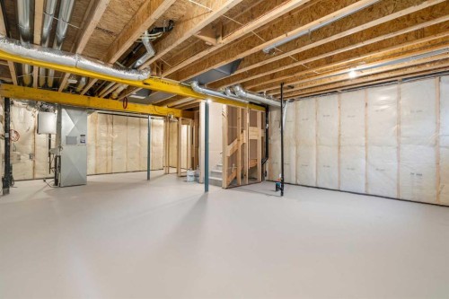 334 Rivercrest Road, Cochrane, AB - Indoor Photo Showing Basement