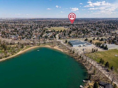 36 Lake Twintree Place Se, Calgary, AB - Outdoor With Body Of Water With View