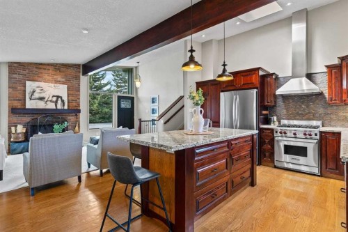 36 Lake Twintree Place Se, Calgary, AB - Indoor Photo Showing Kitchen With Upgraded Kitchen
