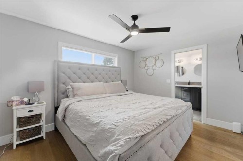 719 Allden Place Se, Calgary, AB - Indoor Photo Showing Bedroom