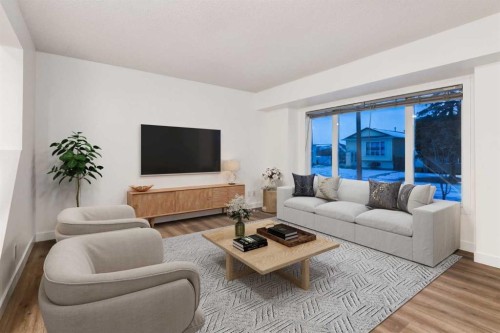 33 Martindale Court Ne, Calgary, AB - Indoor Photo Showing Living Room