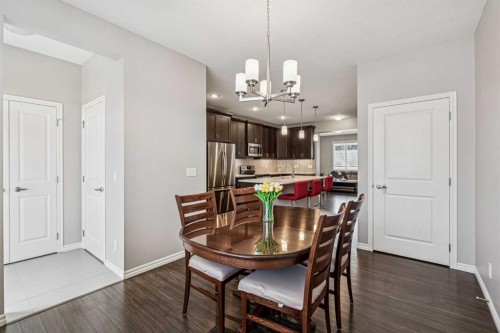 1565 Legacy Circle Se, Calgary, AB - Indoor Photo Showing Dining Room