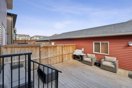 1565 Legacy Circle Se, Calgary, AB - Outdoor With Deck Patio Veranda With Exterior