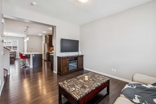 1565 Legacy Circle Se, Calgary, AB - Indoor Photo Showing Living Room