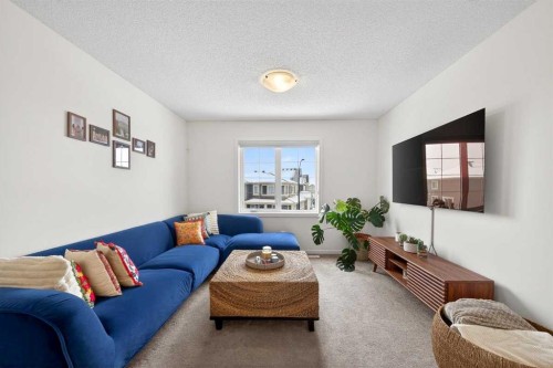 192 Cityspring Way Ne, Calgary, AB - Indoor Photo Showing Living Room