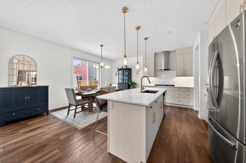 192 Cityspring Way Ne, Calgary, AB - Indoor Photo Showing Kitchen With Stainless Steel Kitchen With Upgraded Kitchen