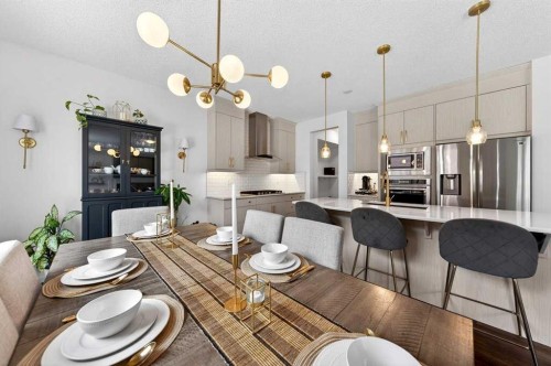 192 Cityspring Way Ne, Calgary, AB - Indoor Photo Showing Dining Room