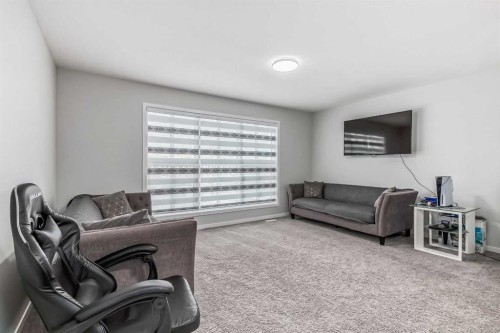612 Seton Circle Se, Calgary, AB - Indoor Photo Showing Living Room