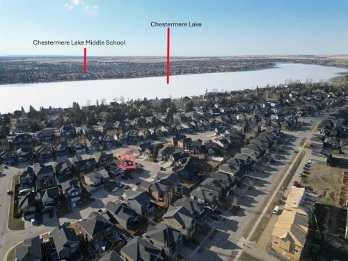 129 Kinniburgh Gardens, Chestermere, AB - Outdoor With Body Of Water With View