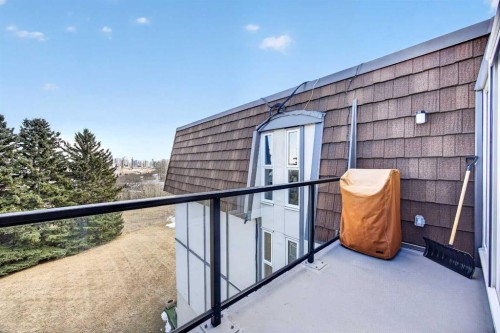 301-516 Cedar Crescent Sw, Calgary, AB - Outdoor With Balcony With Exterior