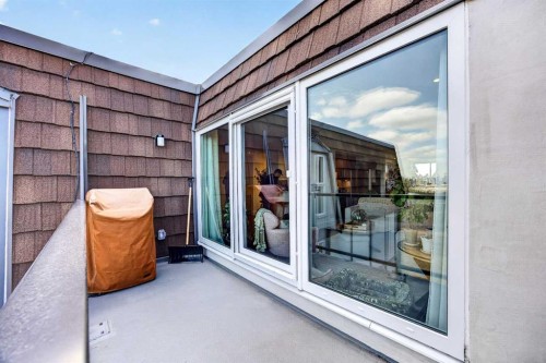 301-516 Cedar Crescent Sw, Calgary, AB - Outdoor With Balcony With Exterior