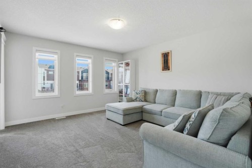 338 Red Sky Terrace Ne, Calgary, AB - Indoor Photo Showing Living Room