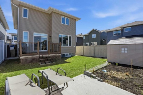 338 Red Sky Terrace Ne, Calgary, AB - Outdoor With Deck Patio Veranda With Exterior