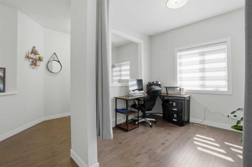 338 Red Sky Terrace Ne, Calgary, AB - Indoor Photo Showing Office