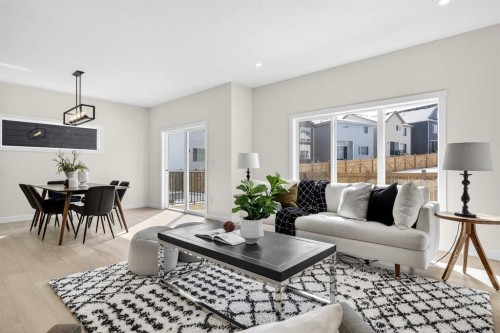 997 Alpine Drive Sw, Calgary, AB - Indoor Photo Showing Living Room