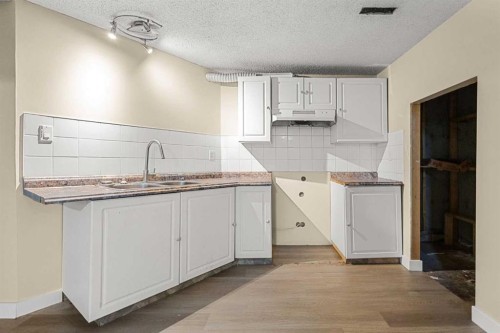 268 Madeira Place Ne, Calgary, AB - Indoor Photo Showing Kitchen With Double Sink