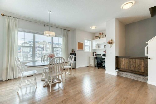 204 Sundown Road, Cochrane, AB - Indoor Photo Showing Dining Room