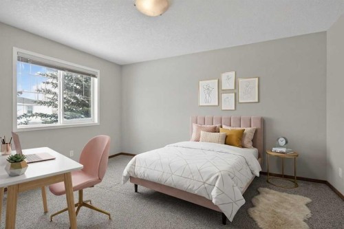 70 Panatella Circle Nw, Calgary, AB - Indoor Photo Showing Bedroom