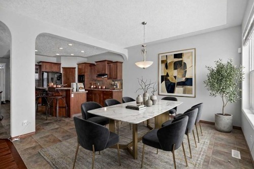 70 Panatella Circle Nw, Calgary, AB - Indoor Photo Showing Dining Room